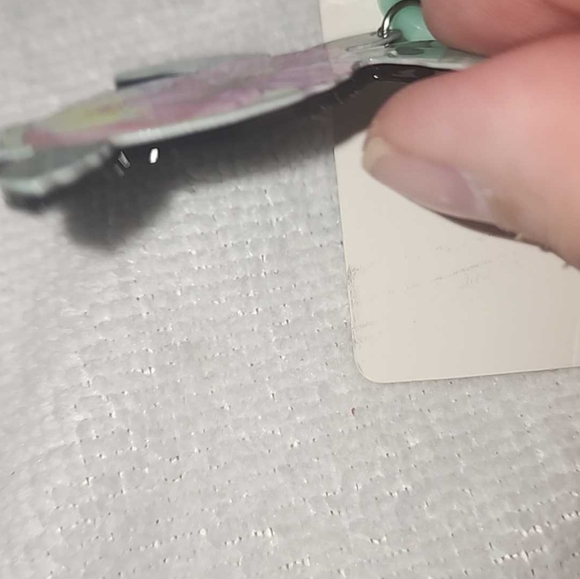 Earrings, fashion, flower turtle. NWOT - Picture 5 of 5